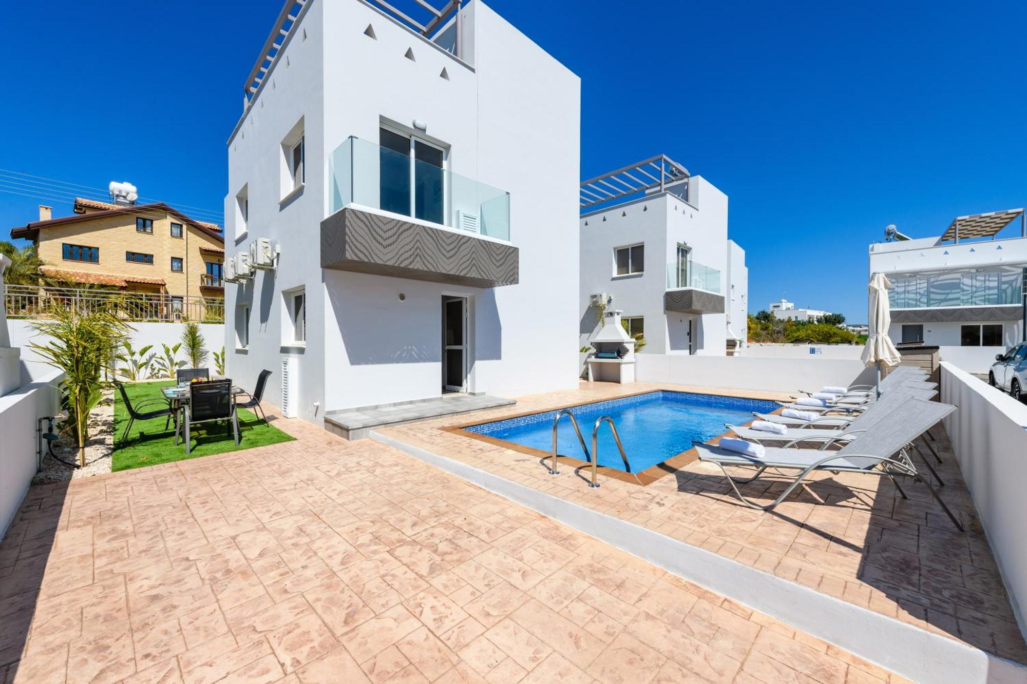 Nissini Villa #4 Айя-Напа Экстерьер фото